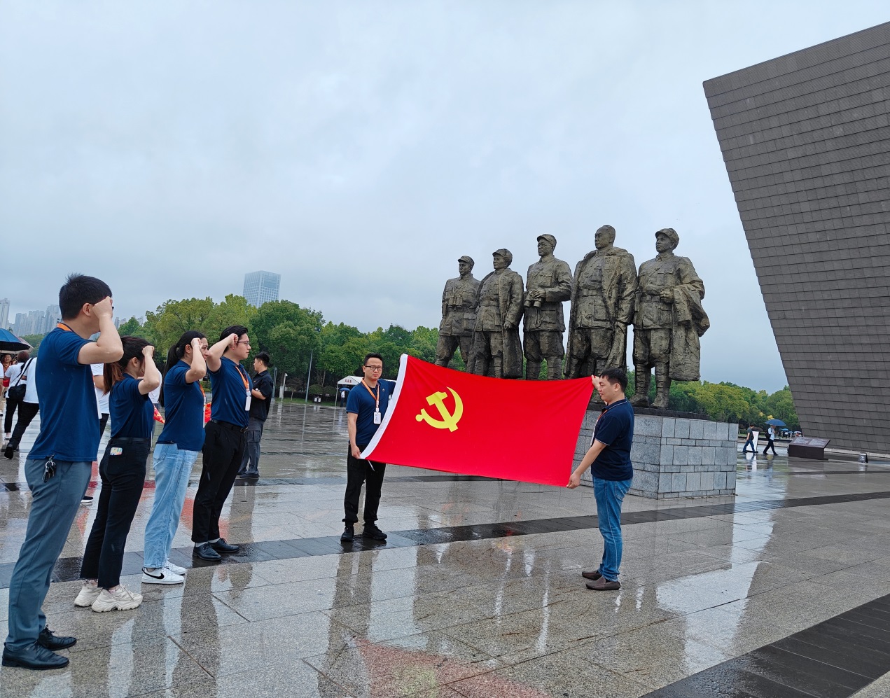 初心不改，奮斗不息——恒源昊合肥分公司黨支部主題黨日活動(dòng)